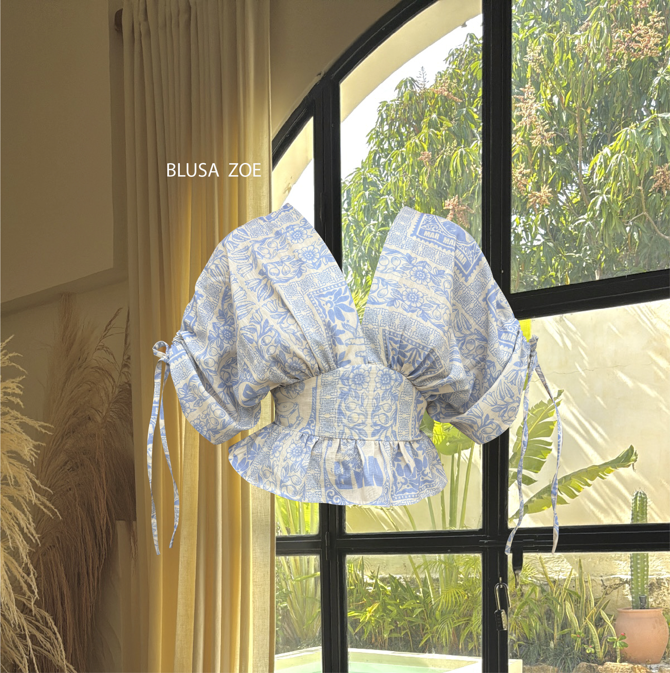 BLUSA ZOE ESTAMPADA